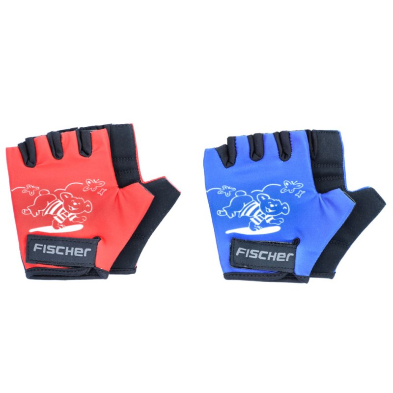 FISCHER bicycle gloves for children, padded palm, 1 pair